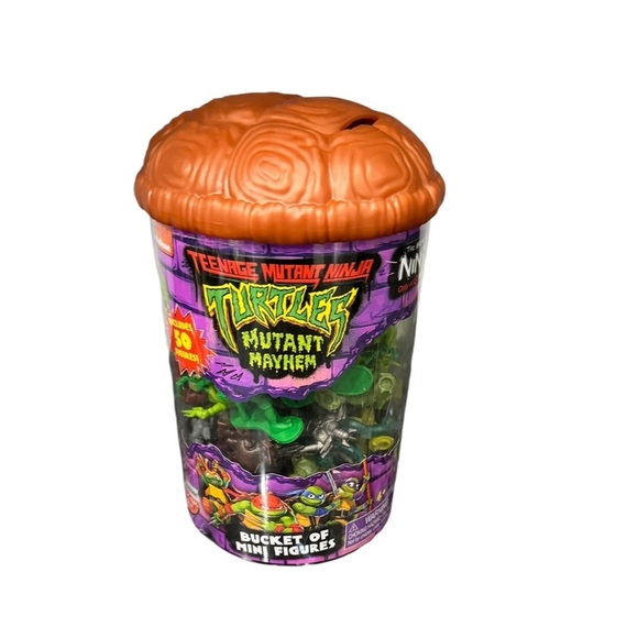 Teenage Mutant Ninja Turtles Mutant Mayhem Mini Figures: 48 pieces - Picture 2 of 4